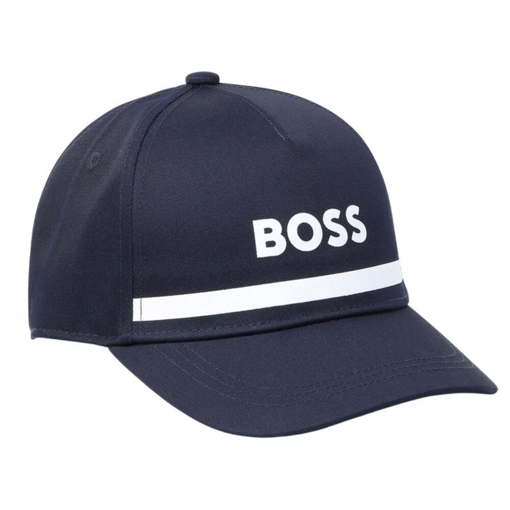 Boss Boys Printed Baseball Cap / Navy